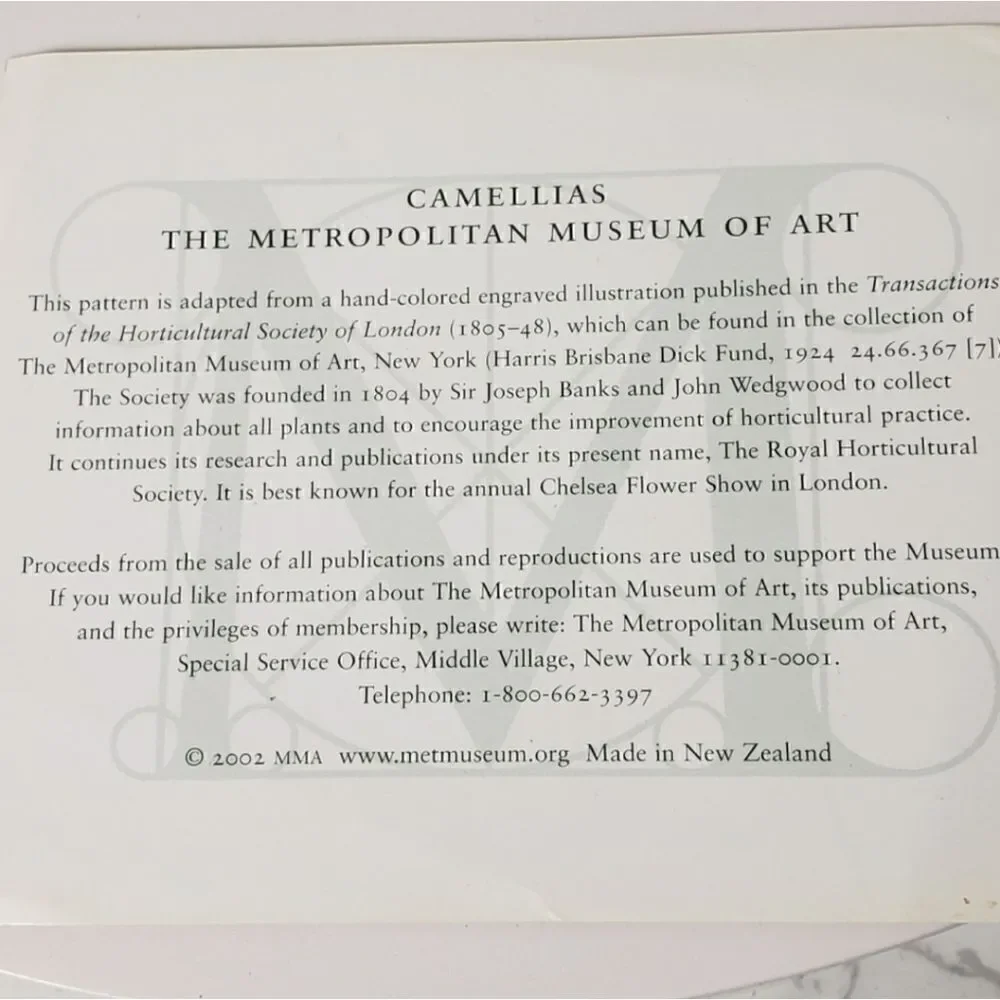 METROPOLITAN MUSEUM OF ART Boxed Coaster Set By Jason